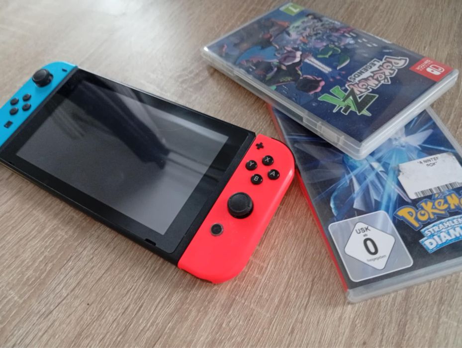 Nintendo switch v1 + Gry