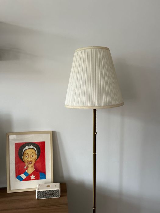 Candeeiro de chão ikea com lâmpada