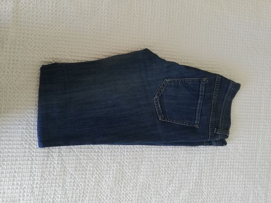 Calça de ganga da marca Benetton