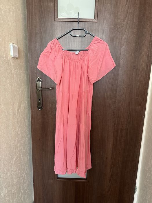 Sukienka hiszpanka różowa