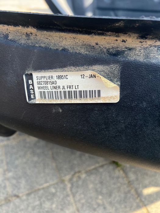 Nadkola Jeep Wrangler JL 2021r, 4D
