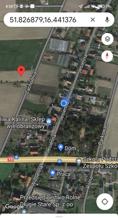 Działki budowlane okolice Leszna Długie Stare