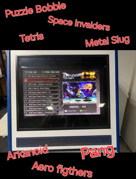 Maquina Arcade Multijogos 2800 jogos