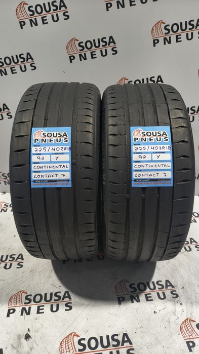 2 pneus semi novos 225-40R18 Continental - Oferta dos Portes