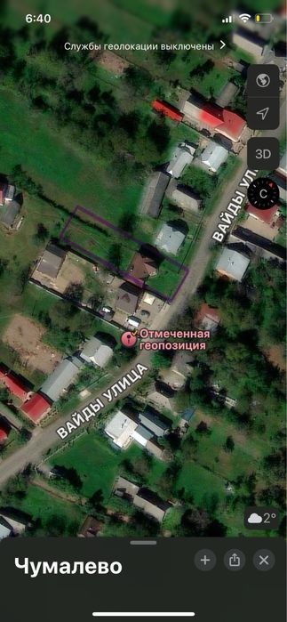 Будинок   с.Чумальово   центрі. По центральній вулиці