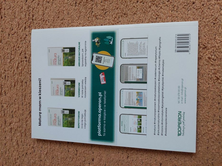 Arkusze maturalne geografia Operon