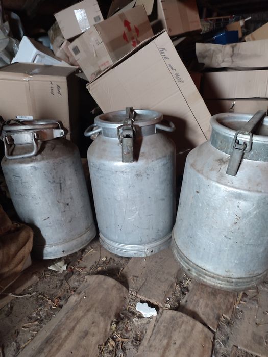 Бідони алюмінієві 40 і 20 літрів
