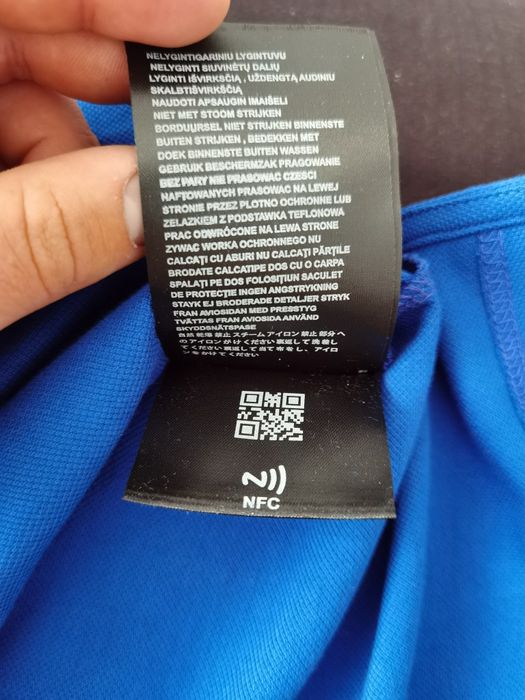 Prada koszulka polo chabrowa