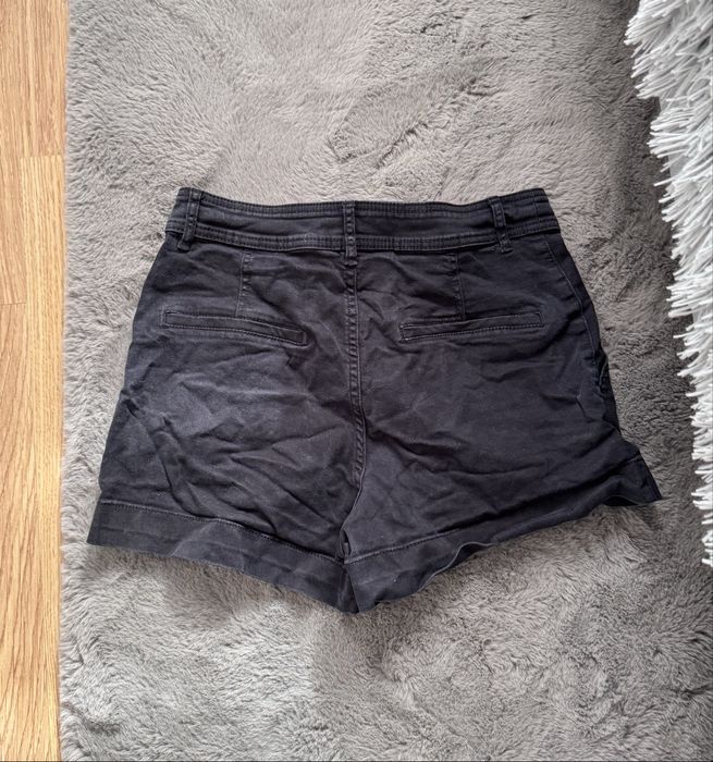 Spodenki h&m L granatowe bawełna 98%