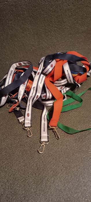 Ланьярд, бейджики.