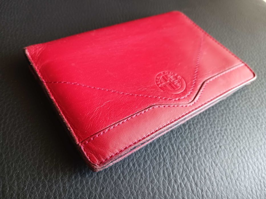 Carteira em pele da Alfa Romeo