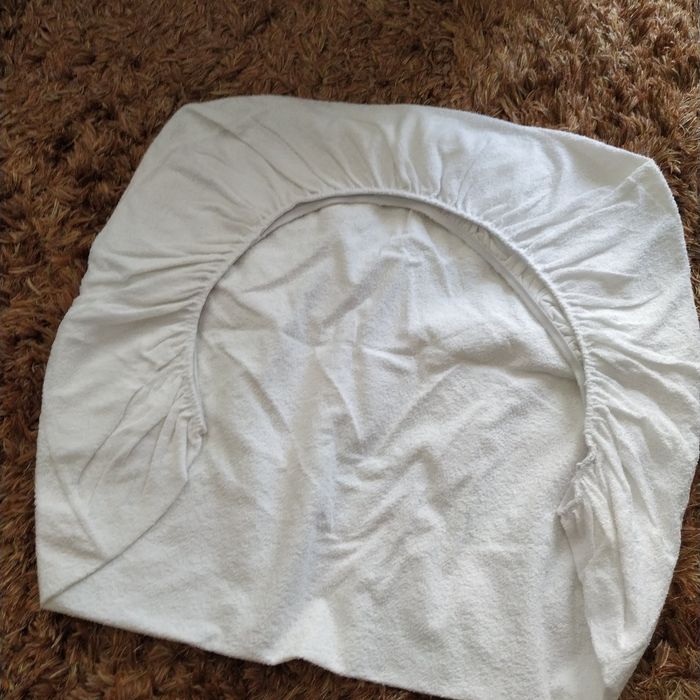 Lençol Resguardo/capa protecção colchão impermeável berço 60x120 cm