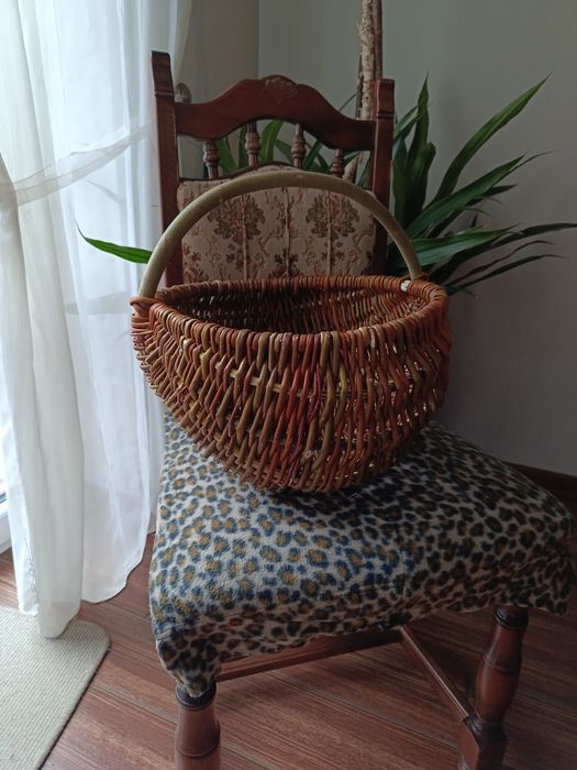 Kosz wiklinowy, piękny ręcznie robiony, WYSYŁKA