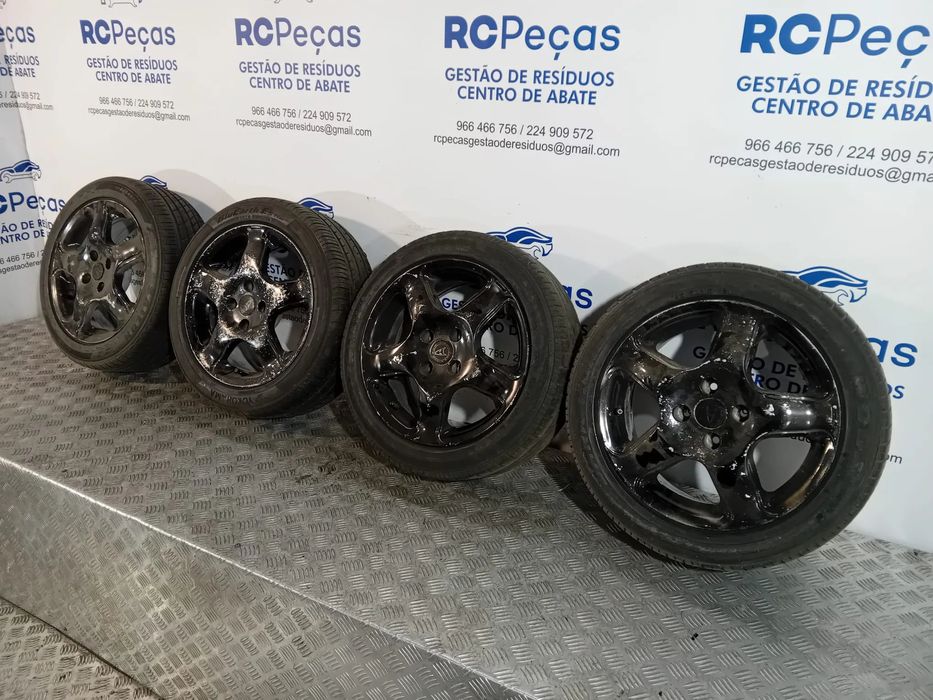 Conjunto Jantes 15 Marca Wheels 6,5Jx15H2 5x112 Original