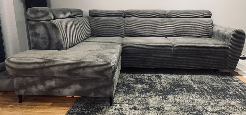 Narożnik z funkcją spania