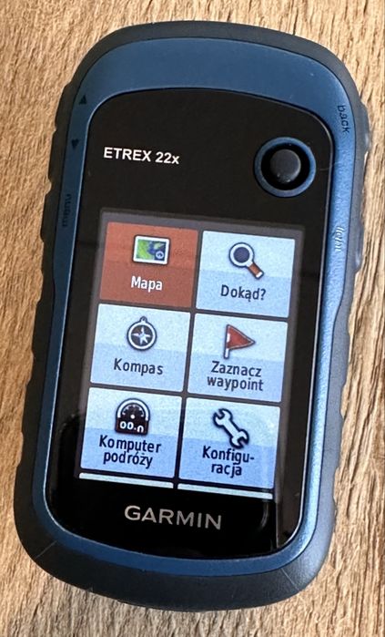 Nawigacja Garmin Etrex 22x - mapy TopoActive