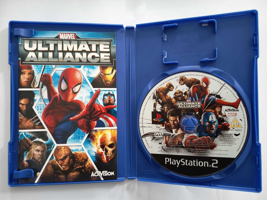 Marvel Ultimate Alliance PS2 PlayStation 2 angielska komplet