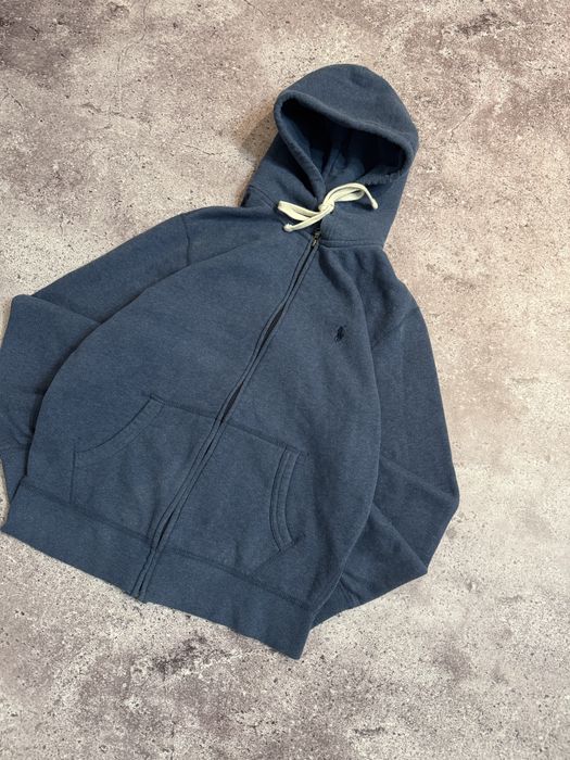 Зип-худи Ralph Lauren | Оригинал | Синяя кофта Ральф Лорен на молнии S