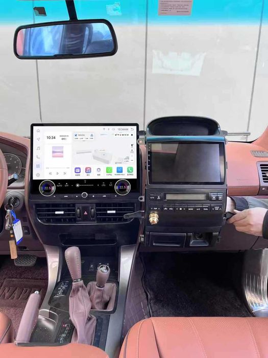 Магнитола Android Toyota Prado 120 Тойота Прадо / Lexus GX470 Лексус монитор