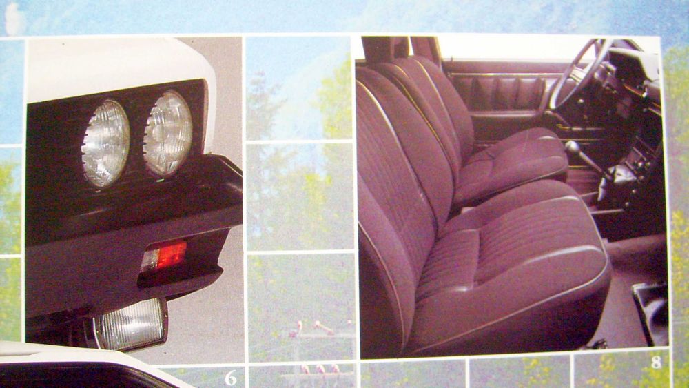 FSO Polonez Amplia 1.5 LE & Prima 1.3 CSE / 1.5 SLE / 1.6 SLE - prospekt 1987 ? stan BDB-, 6 str. *przesyłka GRATIS !