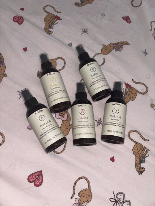Perfumes aveda coleção Chakras pack 5 cada um com 100ml