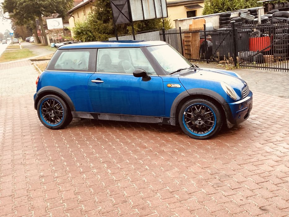mini cooper 2001 1,6 klimatyzacja nawigacja zadbany z de