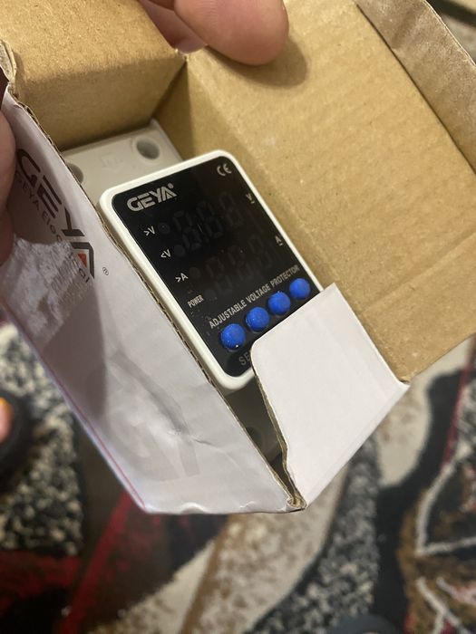 Реле напруги, ркн, барʼєр Geya 40A