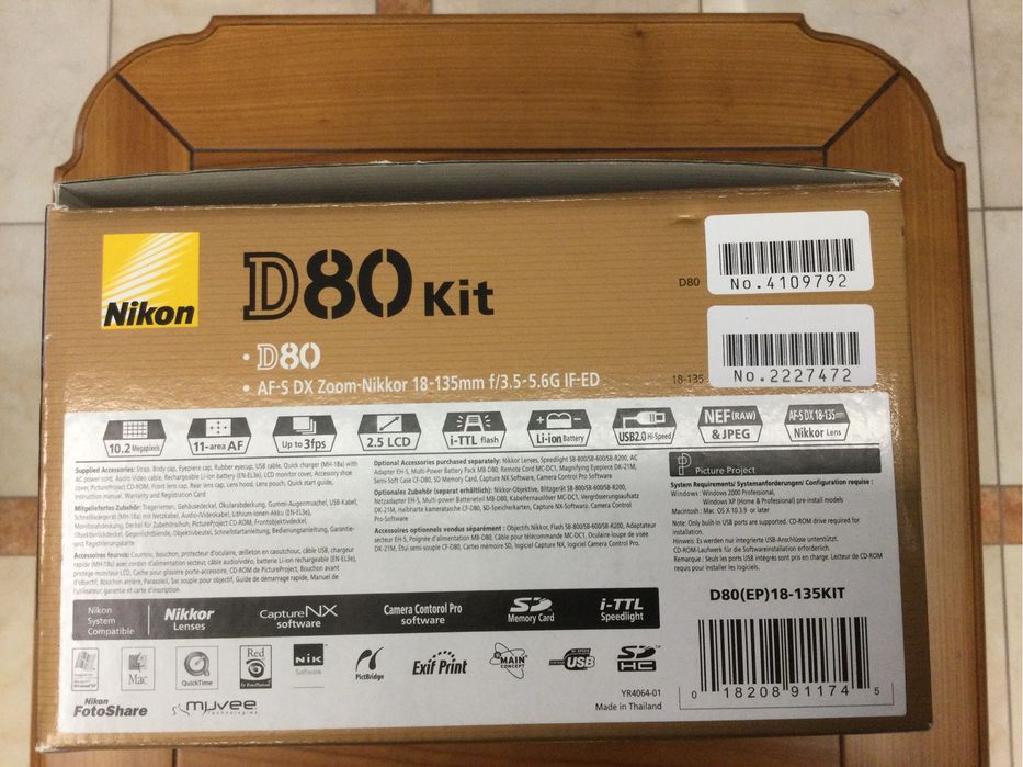 Продається камера Nikon D80 Kit