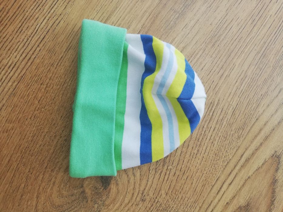 Czapeczka niemowlęca dla wcześniaka noworodka dziewczynki chłopca r.36