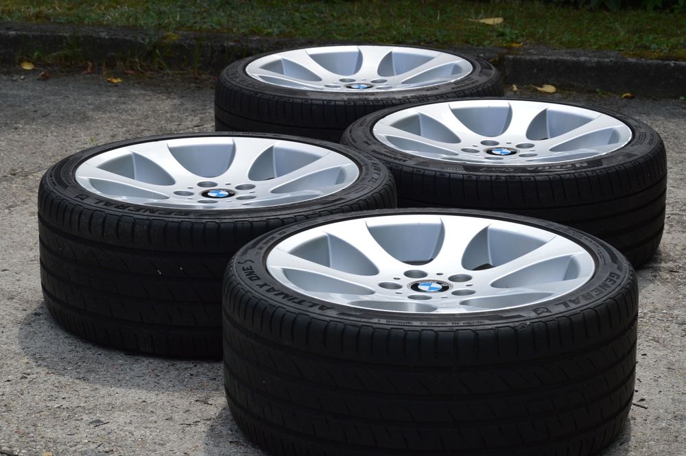 Oryginalne Alufelgi BMW Styling 162 | Opony 225/40-18 i 255/35-18 | E46 E90 E91 E92 E93 | KOMPLET