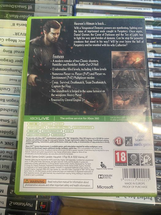 Painkiller Hell & Damnation [XBOX 360] PL