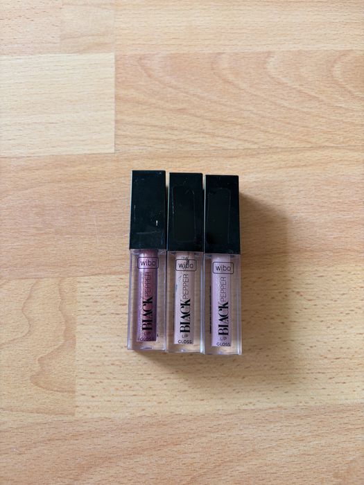 3x Błyszczyk powiększający WIBO Black Pepper Lip Gloss