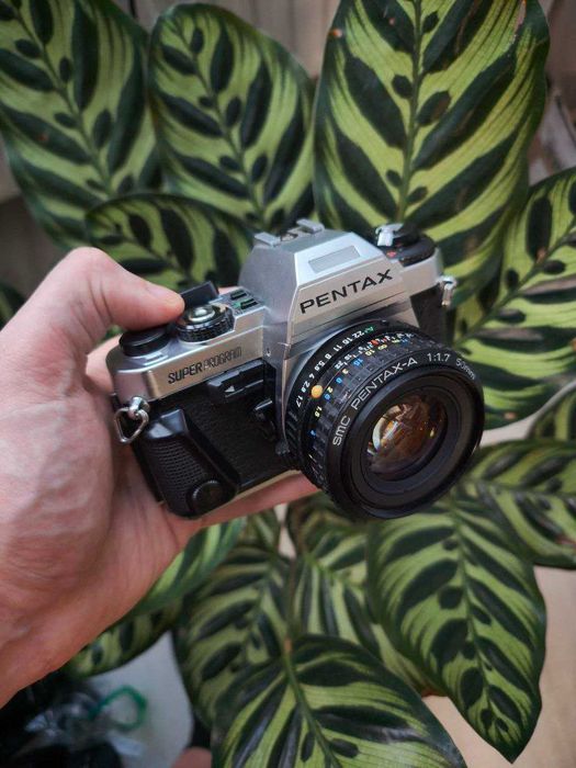 Фотокамера Pentax Super Program з обєктивом SMC Pentax-A 50mm f/1.7