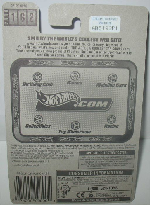 Hot Wheels - Ferrari 355 Challenge (2000)