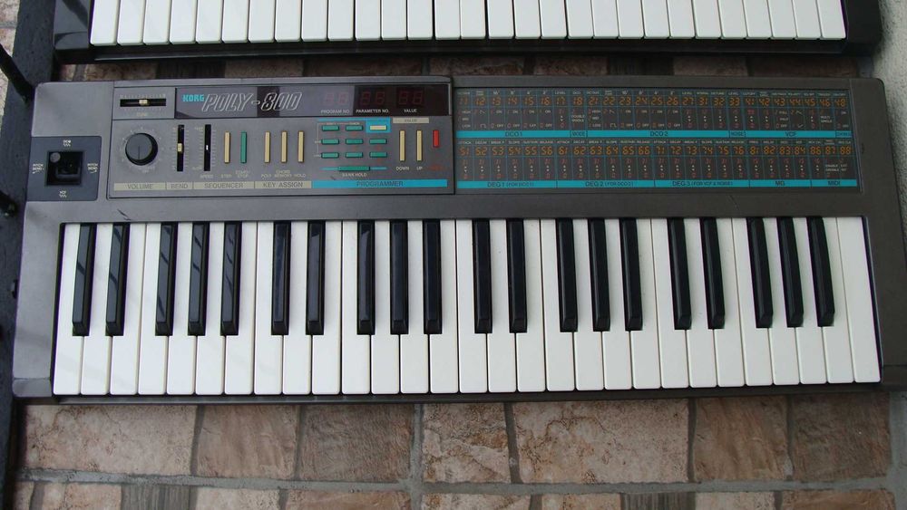 korg poly 800 2 sztuki uszkodzone