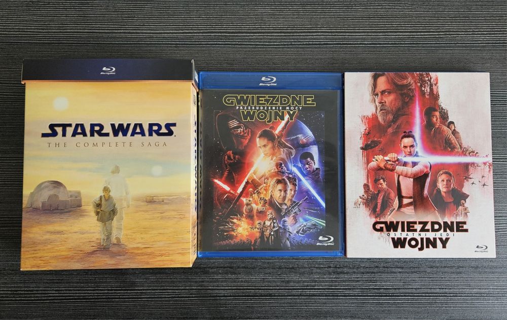 Star Wars Gwiezdne Wojny kolekcja blu-ray