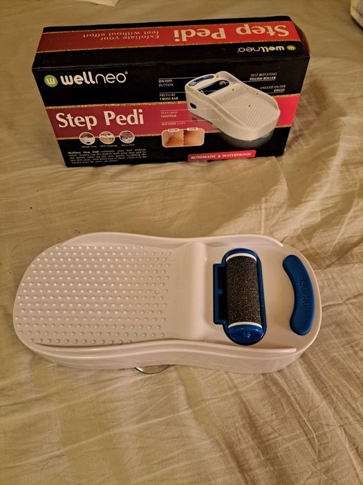 Elektryczny pilnik/tarka do stóp, pięt Step Pedi