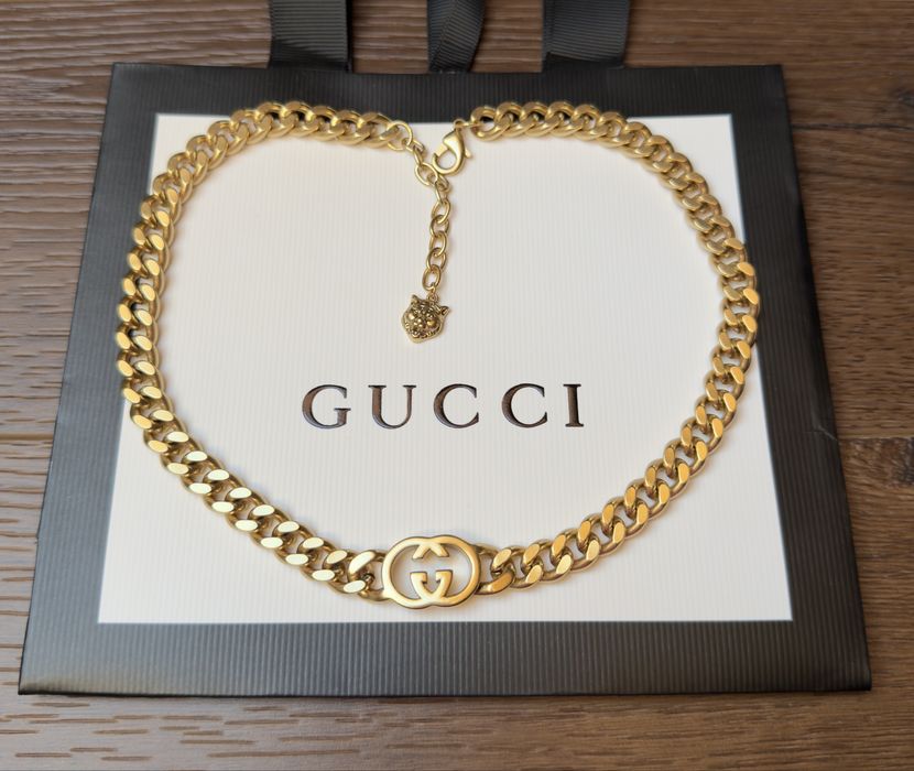 Naszyjnik Gucci złoty