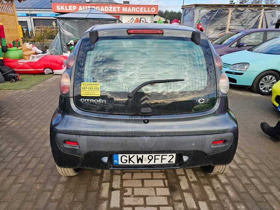 Citroen C1/opłaty aktualne/2007r/1.0benzyna/68KM/miejskie auto/klima