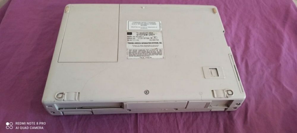 Toshiba T1950CT/200 Ноут 1992 року