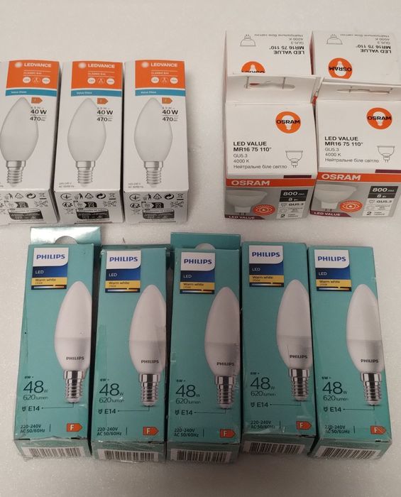 Світлодіодні економні лампочки