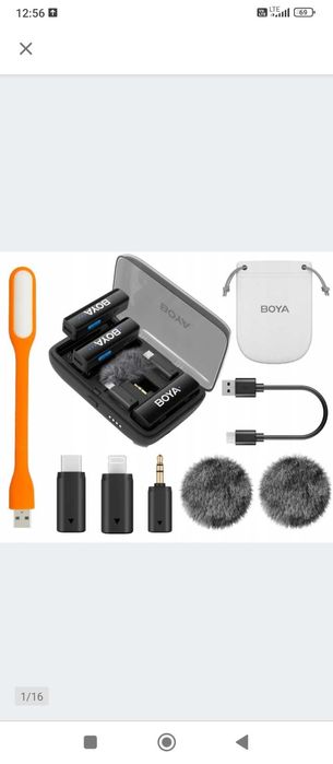 Mikrofony Boya Link CC nowe