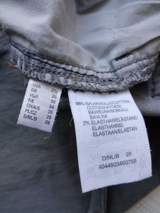 Simple damskie spodnie jeans r 54/26 pas 112-122cm