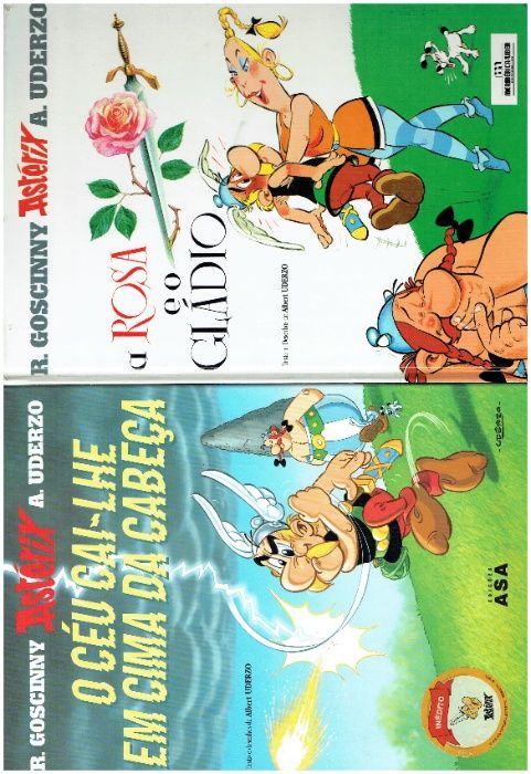 11269 Livros publicações de Astérix - Cartonados
