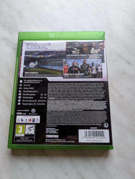 Fifa 2021 XBOX SERIES S/X. 4K HDR.  PL.