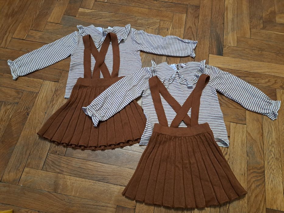 Zestaw Zara r.104 dla bliźniaczek