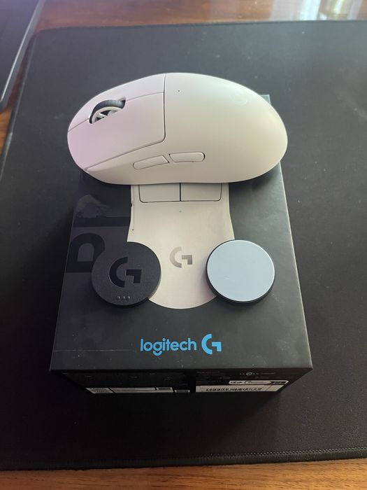 Rato Óptico Logitech G Pro X Superlight Wireless 25600DPI Branco