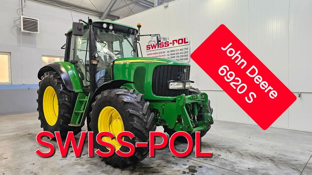 John Deere 6920 S Orginał  TLS Klimatronic  Posiadamy Transport Zobacz Film Maxxum