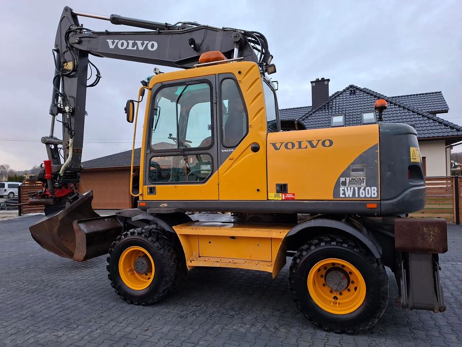 Volvo EW160 ROTOTILT ze szczypcami