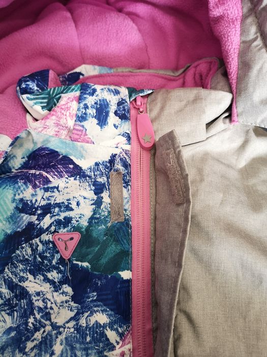 Kurtka zimowa na śnieg sanki 140-146